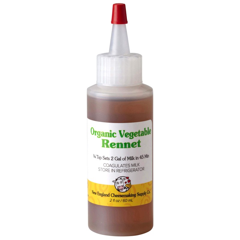 NEW ENGLAND CHEESEMAKING Rickis Vegetable Rennet, 2 FZ