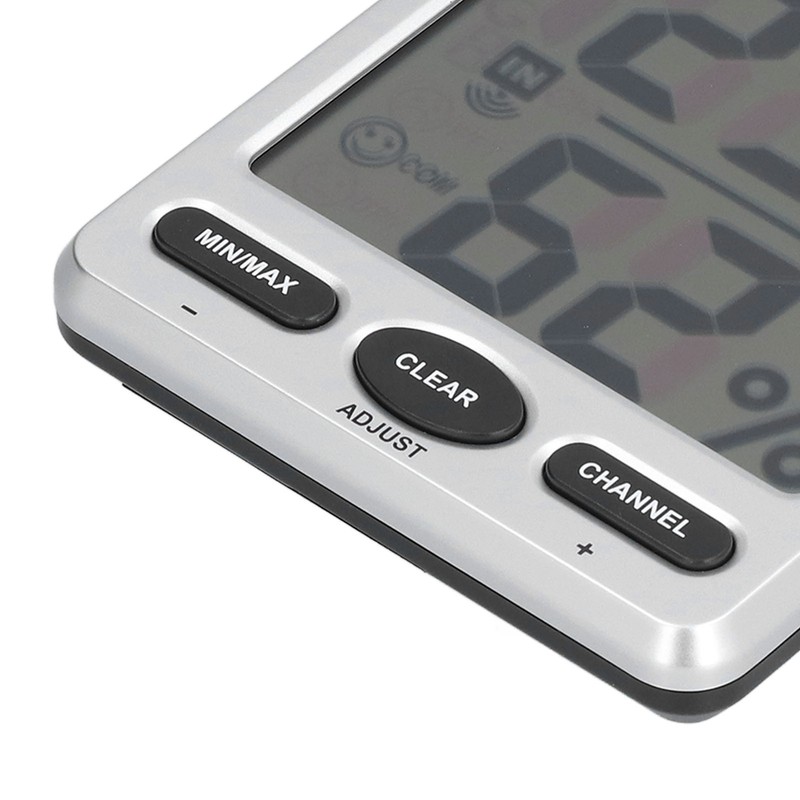 Wireless Thermometer Hygrometer Digital Temperature Humidity Monitor for Indoor Outdoor