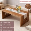 Folding Coffee Table, Low Coffee Table for Sitting on The