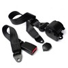 3 Point Car Seat Belt Polyester Steel ABS Auto Scaling