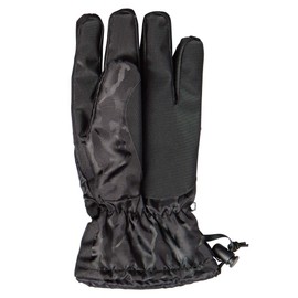 Otafuku Gloves Winter Thermal Gloves, Hot Ace Pro [Waterproof, One-Touch Squeeze Function] HA-336 Black LL