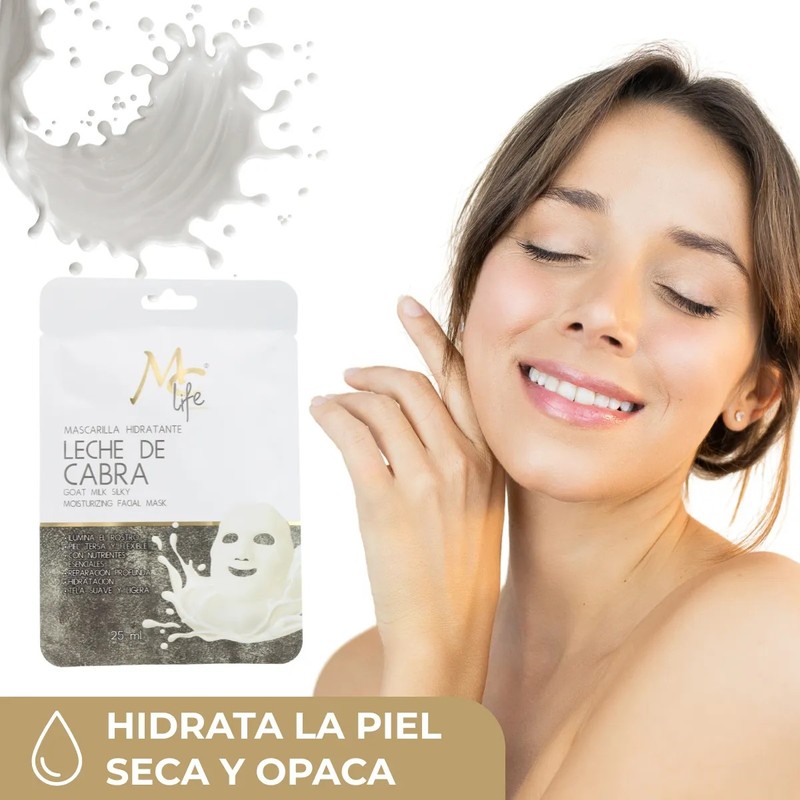4pzs Exfoliante Facial Hidratante Skincare, Hidrata. Mc Life Paquete 4