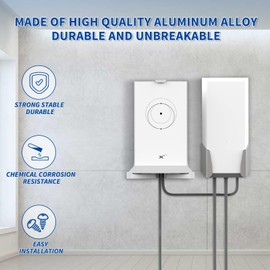 LIOFYN Starlink Power Supply Mount, Aluminum Anti-Rust Wall Mounting Holder Bracket for Starlink Flat High Performance Power Supply