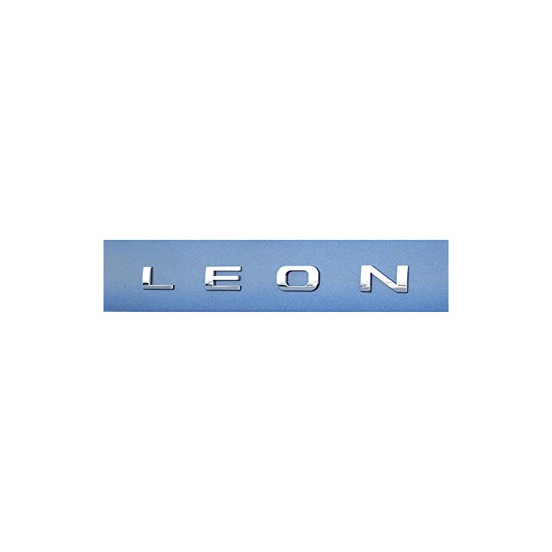Seat 1P0853687739 Leon Lettering Rear Tailgate Emblem Logo Chrome