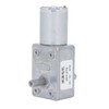 Double Shaft DC Gear Motor 25kg.cm 12mm Self Locking Reversible
