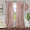 Boho Terracotta Curtains 84 Inch Length for Living Room Darkening
