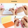 TNEDFOD 300 Sheets Index Cards, 12.3 x 7.3 cm Lined