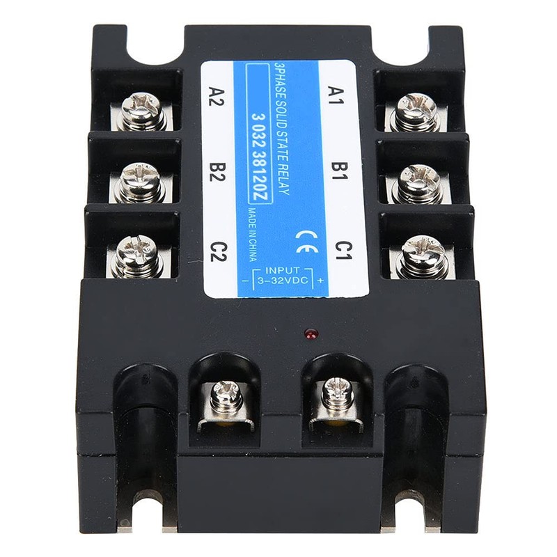 3 Phase Solid State Relay, 120 A DC 3-32 V