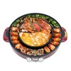 SNKOURIN Hot Pot with Grill,2000W 2 in 1 Electric Hot