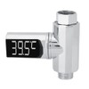 Waterproof LED Water Thermometer Visible Gauge Sensor 360 Degree Rotation