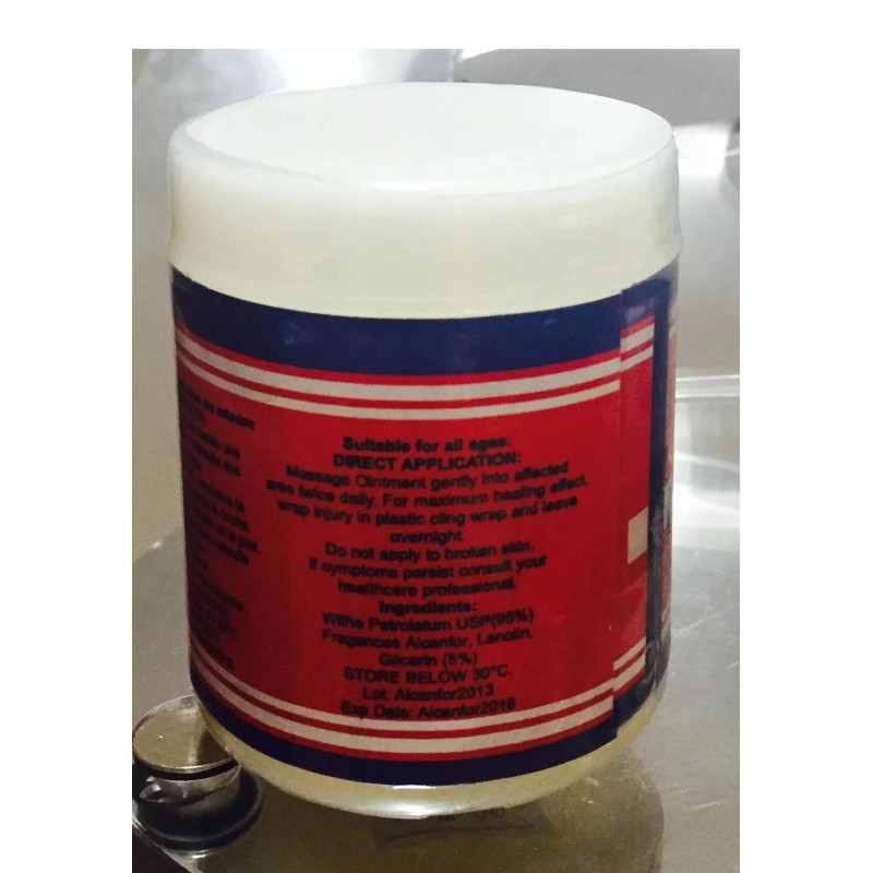 Platimex NUEVA SELLADA POMADA DE ALCANFOR 3.5 Oz(99gr) CAMPHOR OINTMENT