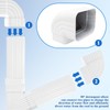 Gutter Elbow 2x3 90 Degree Downspout Elbow Gutter Connector Roofing