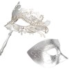 Hoshin Masquerade Mask for Couple, Mardi Gras Deecorations Venetian Masks