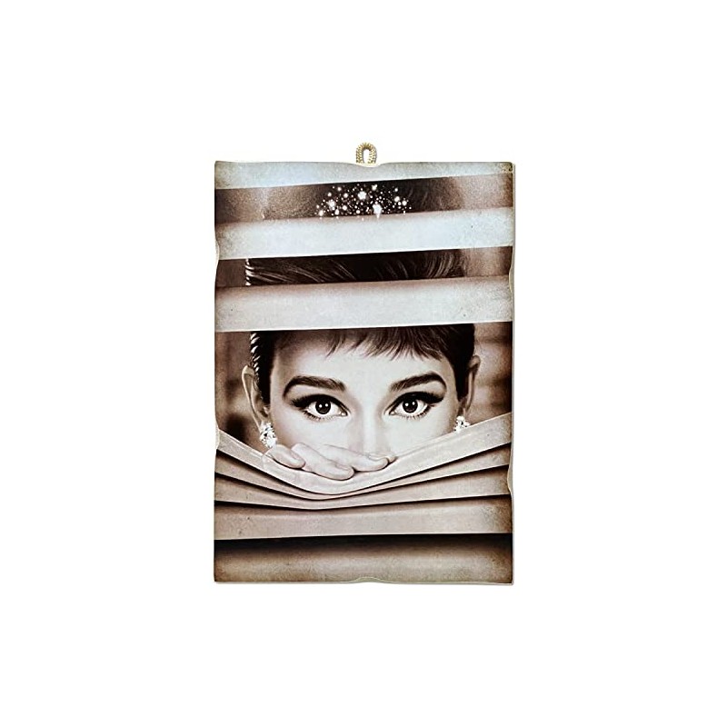 KUSTOM ART Cuba Vintage Audrey Hepburn 1962 Breakfast at Tiffany