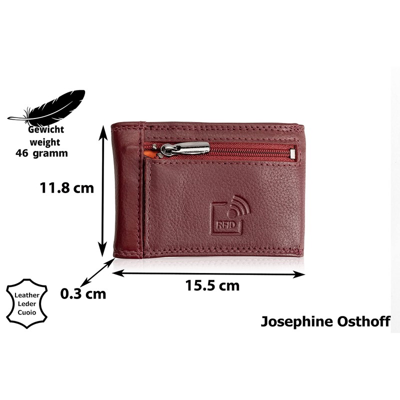 Josephine Osthoff Key Case Key Case Mini Coin Pocket in