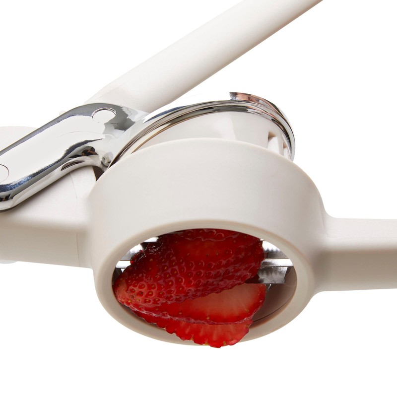 Chef'n FreshForce Hand-Held Slicer, Slices Mushrooms, Strawberries, Kiwis and More,