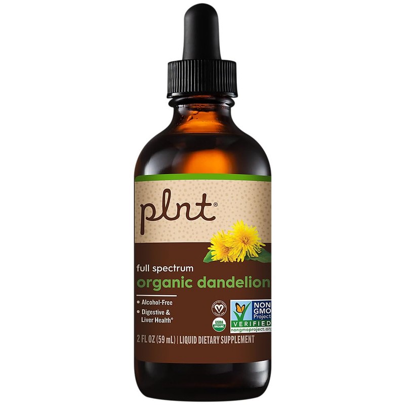 Organic Dandelion a" Digestive & Liver Support a" Alcohol-Free (2