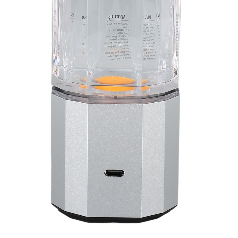 Hydrogen Water Bottle with Colorful Lights Platinum Titanium Electrode 2