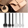 6Pcs Prong Chisel Round Hole DIY Leather Punch Tool HighCarbon
