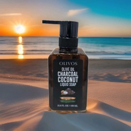 Olivos Olive Oil Charcoal Coconut Liquid Soap