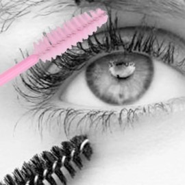 (60 optional brushes 01431WT) 60 eyelash brushes / (선택 브러쉬60개 01431WT)속눈썹 브러쉬 60개