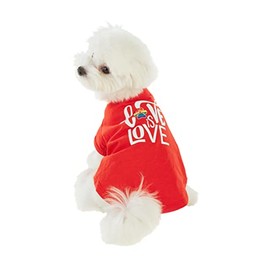 Best Furry Friends T-Shirt for Dogs, Love is Love, X-Small