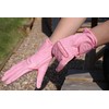eGlove EQUEST GRIP PRO Leather Touchscreen Horse Riding Gloves (Blush
