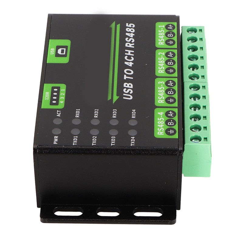 USB to 4CH RS485 Converter Onboard TVS Anti Thunder 120R