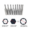 6-14mm Magnetic Nut Driver Set, 9 Pcs Hex Shank Nut