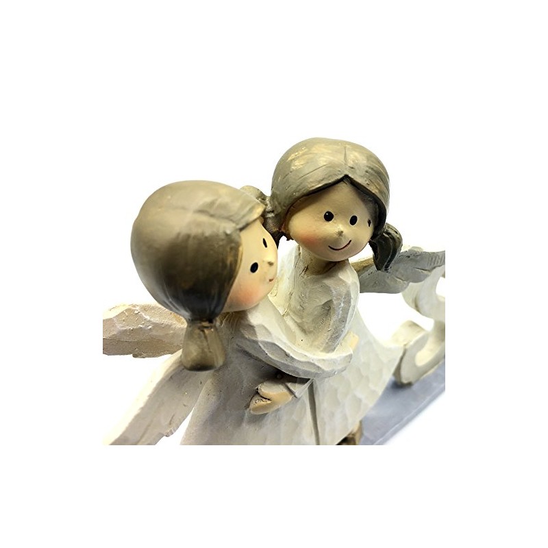 Sisters Angel Mantel Plaque Gift