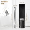 FERYES Cuticle Clipper with Cuticle Pusher & Storage Pouch, Portable