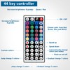 Dual Outputs 44 Keys IR Remote Controller 4 Pin 2