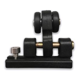 Tele awning pulley bearing for pergola guide (1, Black)