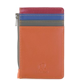 mywalit Multi-Color Leather Credit Card Holder & Coins Purse | 4 Cards & ID Slot