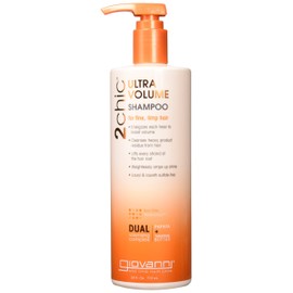 GIOVANNI - 2chic Ultra-Volume Shampoo with Tangerine and Papaya Butter- For Fine, Limp Hair - 24 Oz