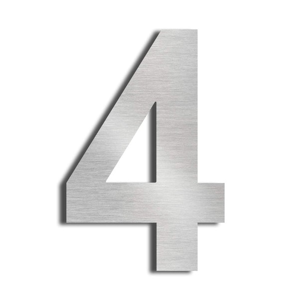 nanlyiau House Numbers door numbers stainless steel number Made of