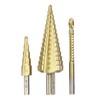 kwb Step Drill Bit Set with Milling Drill Bit 1