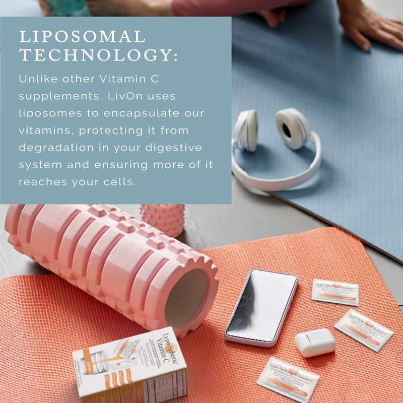 Lypo–Spheric Vitamin C – 2 Cartons (60 Packets) – 1,000