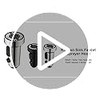 Kitchen Faucet Head Replacement with 15 Adapters, 3 Function Pull