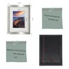 A5 Photo Frame Gallery Picture frame with A6 mat,Freestanding and