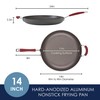 Rachael Ray 87631-T Cucina Hard Anodized Nonstick Skillet with Helper