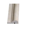 Crema Marfil Chair Rail molding honed 2x12