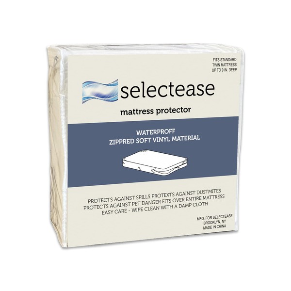 Greaton, Premium Zippered Mattress Protector with Breathable and Noiseless Feature,