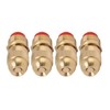 10Pcs G1/2 Male Thread Sprinkler Nozzle Garden Irrigation Water Spray