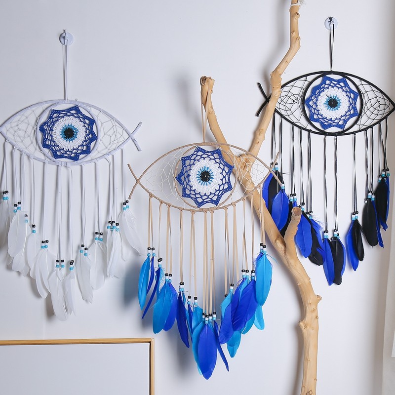 Dream Catcher Eye Dream Catcher Luck Charm Eye Wall Hanging
