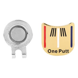 Marcador de Pelota de Golf One Putt Golf Hat Clip Accesorio para los Amantes del Golf(1#)