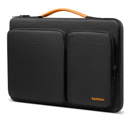 tomtoc 360 Protective Laptop Case for 16-inch MacBook Pro M4/M3/M2/M1 2024-2019, Water-Resistant Laptop Sleeve Bag for Dell XPS 16 Plus, The New Razer Blade 16