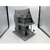 Hautico Middle-Ages Building Terrain for Tabletop RPG Wargame Miniatures, 3D