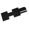 2pcs H2 Rear Liftgate Door Nameplate 3D Badge Emblems Replacement