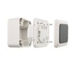 Huber Motion, 180° motion detector, white, fitted, concealed, energy efficient,